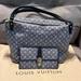 Louis Vuitton Bags | Louis Vuitton Idylle Ballade Medium Shoulder Bag Blue With Matching Wallet | Color: Blue/White | Size: Os