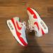 Nike Shoes | Nike Air Max 1 '86 Big Bubble - Women’s 6 / Men’s 4.5 | Color: Red/White | Size: 6