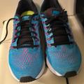 Nike Shoes | Nike Air Zoom Pegasus 32 Turquoise And Neon Pink Running Sneakers | Color: Blue/Pink | Size: 7.5