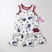 Disney Dresses | Disney Junior Americana Minnie Mouse Girls Dress Size 18m 3t Patriotic Ivory Red | Color: Red/White | Size: 18mb