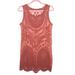 Free People Dresses | Free People Lace Embroidery Mini Dress Terra Cotta/Pumpkin Spice Size M (Ff109) | Color: Orange/Red | Size: M