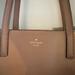 Kate Spade Bags | Kate Spade Pebbled Leather Tote Euc Camel/Nude Color Perfect For Laptop & More! | Color: Tan | Size: Os