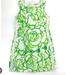 Lilly Pulitzer Dresses | Lilly Pulitzer Green And White Detailed Dress. Size 2 | Color: Green/White | Size: 2