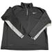 Nike Shirts | Mens Nike Performance Therma-Fit Black 1/4 Zip Pullover Euc Size Xl Black | Color: Black | Size: Xl