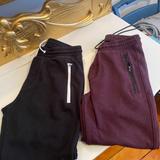 American Eagle Outfitters Pants | American Eagle Men’s Sweatpants. Two Pairs! | Color: Black/Purple | Size: Xs