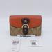 Coach Bags | Coach C7374 Kleo Wallet In Signature Canvas Gold Khaki Multi Nwt Org $250 | Color: Brown/Gold | Size: Os
