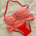 Victoria's Secret Swim | Gorgeous Vintage Two Piece Bandeau Bikini | Color: Orange/Pink | Size: Xs