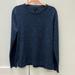 J. Crew Sweaters | J. Crew Men’s Heather Midnight Blue Cotton Crewneck Sweater - Size M | Color: Blue | Size: M