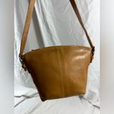 Coach Bags | Genuine Vintage Coach 4107 Soho Mini Tan Leather Shoulder Bag | Color: Silver/Tan | Size: Mini/Small