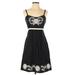 Anthropologie Dresses | Anthropologie Moulinette Soeurs Black And Cream Embroidered Dress | Color: Black/White | Size: 6