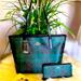 Coach Bags | Coach City Tote Bag & Wallet | Color: Black/Green | Size: Os