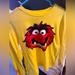 Disney Tops | Disney Brand Sz Small Animal Long Sleeved Tshirt. Never Worn. | Color: Yellow | Size: S