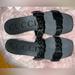 Gucci Shoes | Gucci Women's Rubber Slide Sandal - Like New | Color: Black | Size: 9
