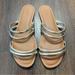 J. Crew Shoes | J Crew Gold Strappy Sandals Sz 9 | Color: Gold | Size: 9