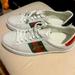 Gucci Shoes | Like New Gucci Sneakers For Men. Worn Once Size 9 | Color: White | Size: 9