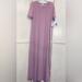 Lularoe Dresses | New Medium Lularoe Maria Dress | Color: Pink | Size: M