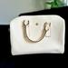 Tory Burch Bags | Authentic White Tory Burch Tote / Handbag. | Color: Cream/White | Size: Os