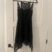 Free People Dresses | Free People Lace Black Dress, Size 8 | Color: Black | Size: 8