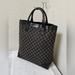 Gucci Bags | Gucci Gg Open Top Long Canvas Handbag Tote Authentic | Color: Black | Size: Os