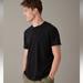 American Eagle Outfitters Shirts | Ae Super Soft Legend Henley | Color: Black | Size: S