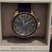 Michael Kors Accessories | Authentic Michael Kors Women’s Watch, Mk-2450 In Vivid Royal Blue! | Color: Blue/Gold | Size: 42mm