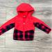 Columbia Jackets & Coats | Euc Columbia Red Plaid Zip Up Hoodie Jacket Boys And Girls 2t | Color: Black/Red | Size: 2tb