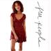 Free People Dresses | Free People It Takes Two Wrap Plum Combo Dress (Sz S,M) | Color: Purple/Red | Size: Various
