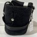Lululemon Athletica Bags | New Lululemon Crossbody Bucket Bag Fleece Black/Silver - Winter Bucket Bag Cross | Color: Black/Silver | Size: Os