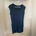 Athleta Dresses | Athleta Hena Sweatshirt Dress Navy Blue (Xxsmall) Modal | Color: Blue | Size: Xxs