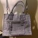 Jessica Simpson Bags | Blue/Gray Gently Used Jessica Simpson 3 Section Tote With Shoulder Strap | Color: Gray | Size: Os