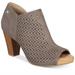 Giani Bernini Shoes | Giani Bernini Angye Memory Foam Perforated Peep-Toe Shooties Grey - 10 M | Color: Gray | Size: 10