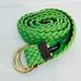 J. Crew Accessories | J. Crew Braided Belt - Green | Color: Green | Size: Os