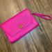 Lilly Pulitzer Bags | Lilly Pulitzer In Euc Prosecco Pink Vegan Leather Cliona Clutch Wristlet | Color: Gold/Pink | Size: 9.75" X 6.25"