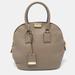 Burberry Bags | Burberry Grey Leather Orchard Duffel Bag | Color: Gray | Size: Os