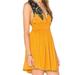 Free People Dresses | Free People Through My Dreams Dress | Color: Blue/Yellow | Size: Xs