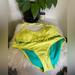 American Eagle Outfitters Swim | Juniors Bathing Suit | Color: Green/Yellow | Size: L