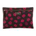 Kate Spade Bags | Kate Spade New York Wilson Road Mini Poppy Large Drewe Clutch | Color: Black/Red | Size: Os