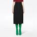 Gucci Skirts | Gucci Side -Slit Midi Skirt | Color: Black | Size: It 50 Is Equivalent To Us 14