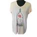 Disney Tops | Disney Beauty And The Beast T-Shirt Xl Juniors Peach (See Photos) | Color: Pink | Size: Xlj