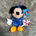 Disney Toys | Disney Mickey Mouse Graduation Plush Blue Cap And Gown With Diploma New | Color: Black/Blue | Size: 6-8 In