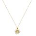 Kate Spade Jewelry | Kate Spade Gold Sunny Crystal Yellow Citrine Halo Necklace | Color: Gold/Yellow | Size: Os