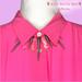 J. Crew Tops | J. Crew, 100%Silk, Hot Pink, Sz 12, Button-Up Top In Eye Catching Pink | Color: Pink | Size: 12