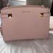 Michael Kors Bags | Blush Pink Michael Kors Saffiano Leather Karla Satchel | Color: Pink | Size: Os