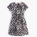 J. Crew Dresses | J. Crew Crewcuts Girls' Tie-Front Painted Leopard-Print Dress: Navy, Size 2 | Color: Blue/White | Size: 2tg