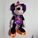 Disney Toys | Disney Halloween Minnie Mouse Witch Purple Orange Stuffed Plush 18” | Color: Orange/Purple | Size: Osg