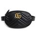 Gucci Bags | Gucci Gg Marmont Belt Body Waist Bag Quilted Leather Black | Color: Black | Size: Os