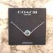 Coach Jewelry | Coach Slider Bracelet With Blue Stone | Color: Blue/Silver | Size: Os