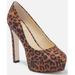 Jessica Simpson Shoes | Jessica Simpson Nellah Pumps In Leopard Print | Color: Brown | Size: 5.5