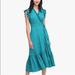 Kate Spade Dresses | Kate Spade Poolside Dot Wrap Dress | Color: Green/Pink | Size: 6
