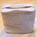 Kate Spade Bags | Kate Spade "Out To Lunch" Insulated Lunch Polka Dot Tote Bag/Cosmetic Bag | Color: Tan | Size: Os